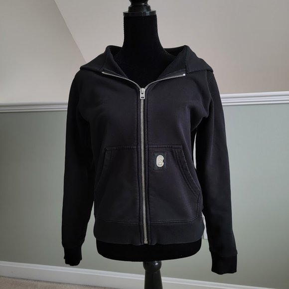 Coach Other - Coach 1941 Retro C Logo Full Zip Up Hoodie Sweatshirt Black Graphic Unisex XS